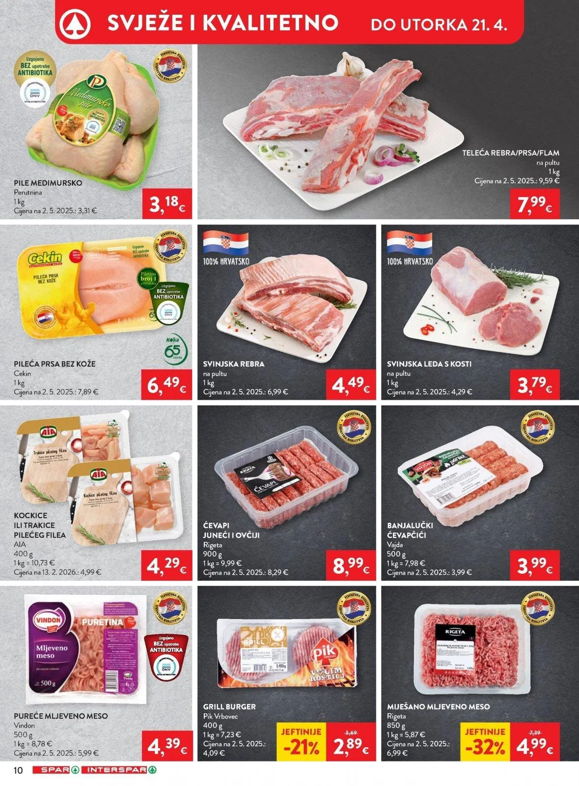 Katalog Interspar katalog do 21.04.2026 od 16. travnja do 21. travnja 2026. - Pregled Stranica 10