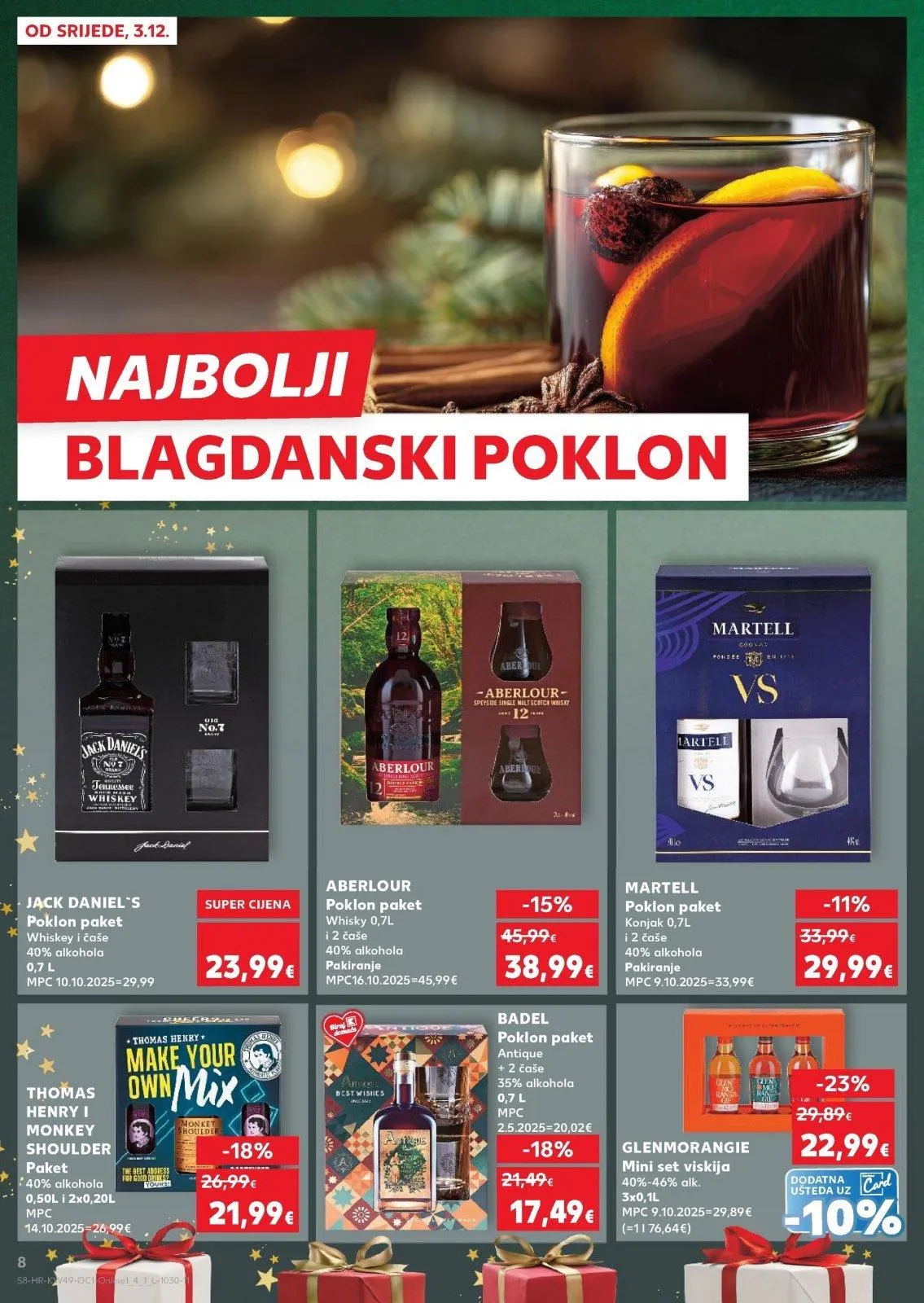 Katalog Kaufland katalog do 09.12.2025 od 3. prosinca do 9. prosinca 2025. - Pregled Stranica 8
