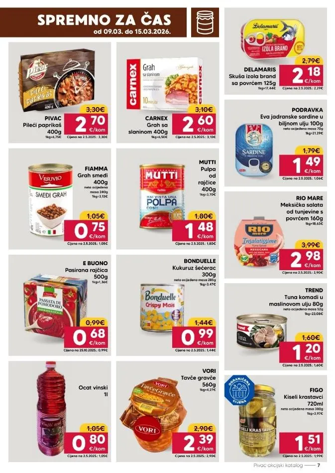 Katalog Pivac katalog do 15.03.2026 od 9. ožujka do 15. ožujka 2026. - Pregled Stranica 7