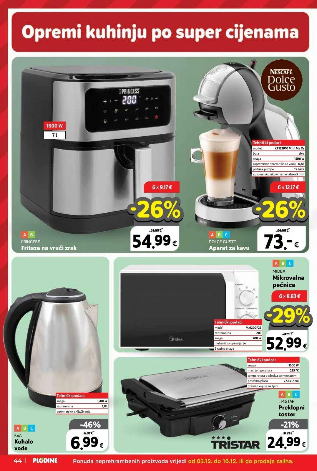 Katalog Plodine katalog do 09.12.2025 od 3. prosinca do 9. prosinca 2025. - Pregled Stranica 44