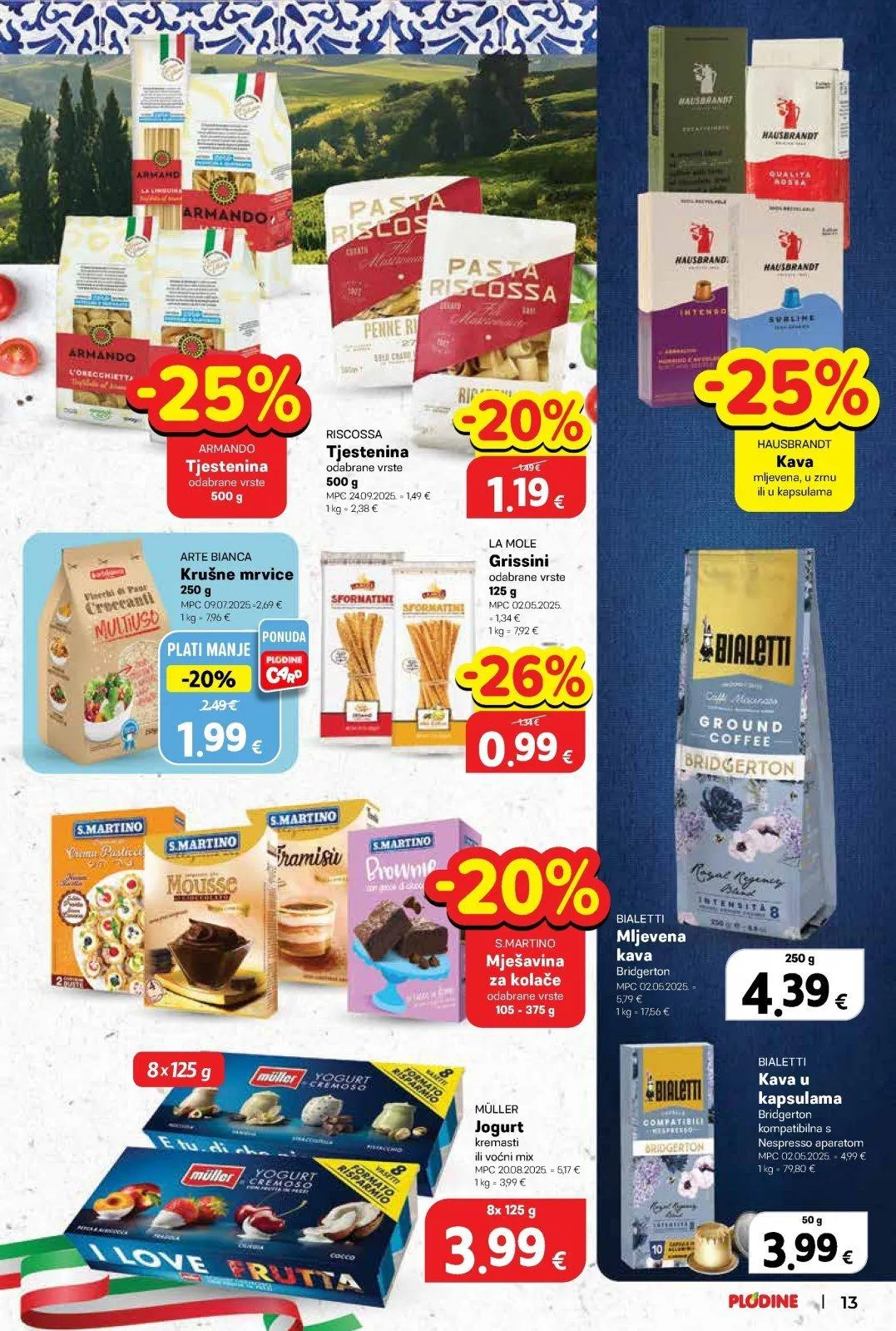 Katalog Plodine katalog do 11.11.2025 od 6. studenoga do 11. studenoga 2025. - Pregled Stranica 13