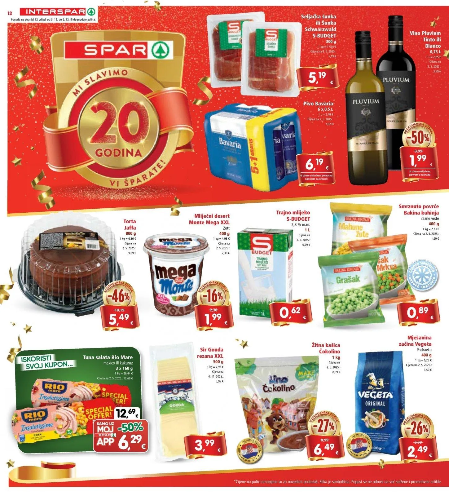 Katalog Interspar katalog do 09.12.2025 od 3. prosinca do 9. prosinca 2025. - Pregled Stranica 16
