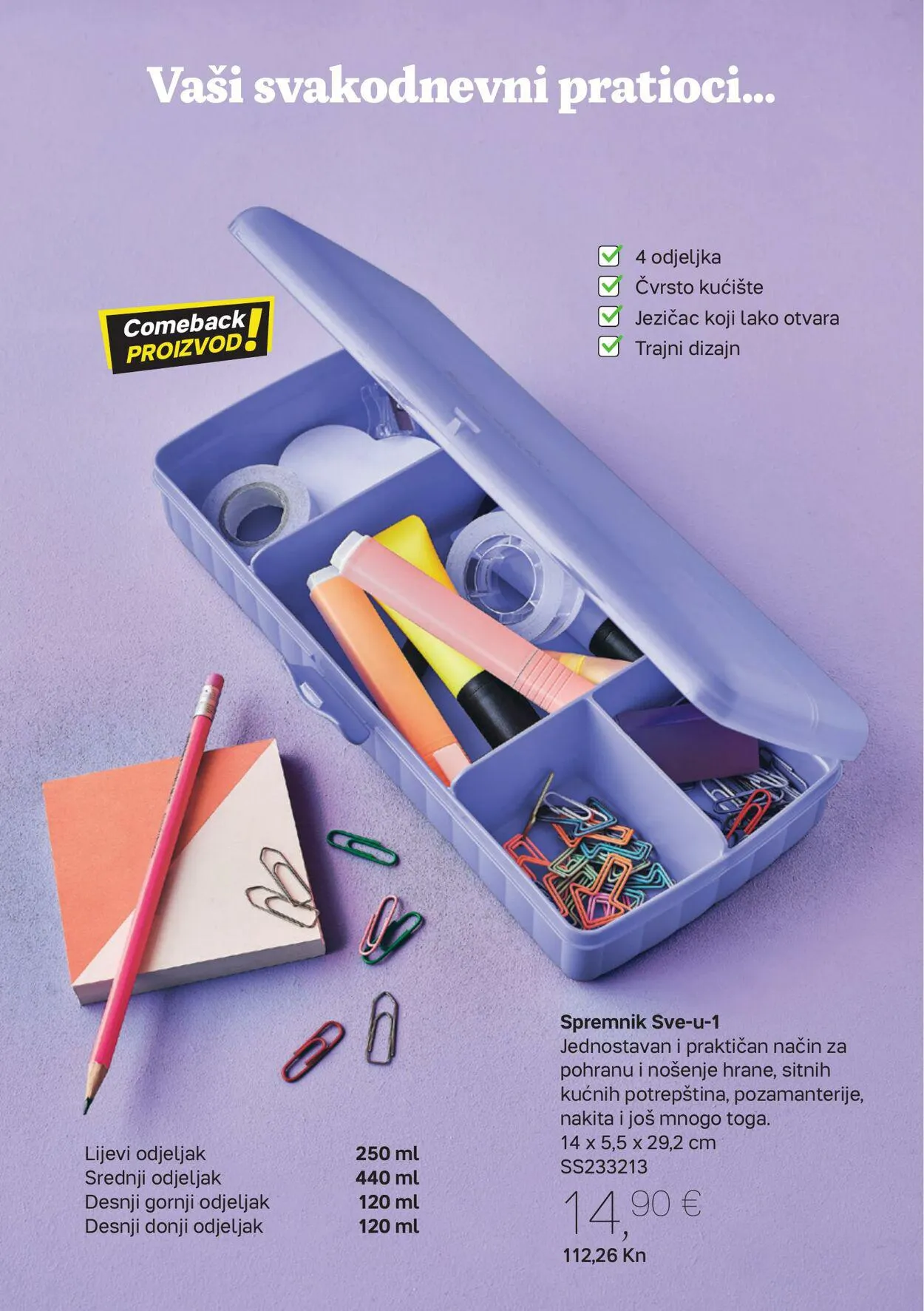 Katalog Tupperware od 7. kolovoza do 3. rujna 2023. - Pregled Stranica 10