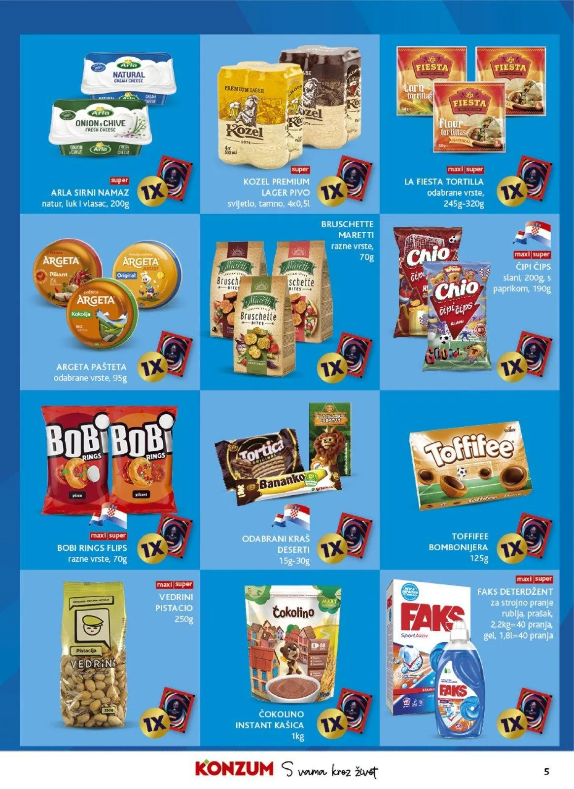 Katalog Konzum katalog do 16.06.2026 od 10. lipnja do 16. lipnja 2026. - Pregled Stranica 5