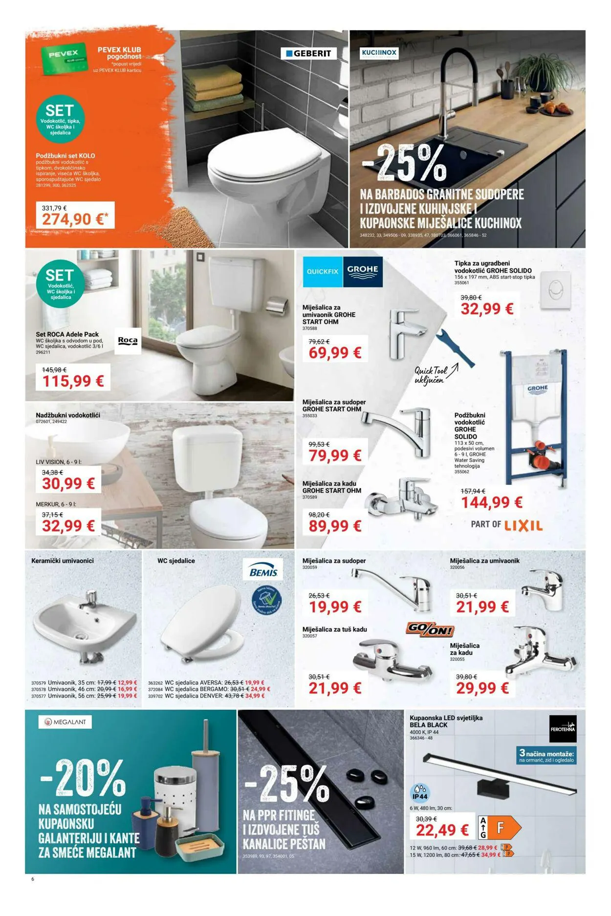 Katalog Pevex od 28. ožujka do 23. travnja 2024. - Pregled Stranica 6