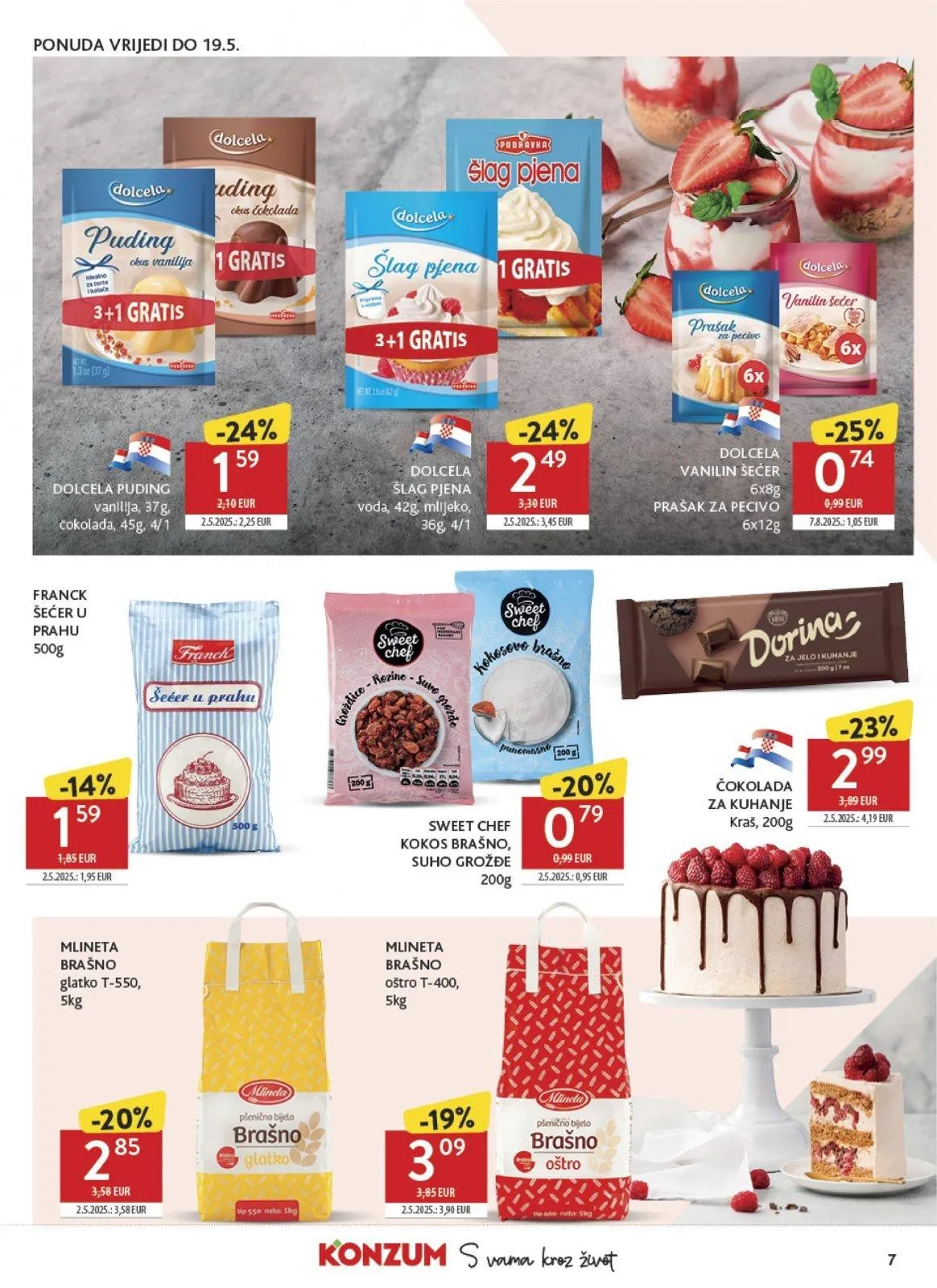 Katalog Konzum katalog do 12.05.2026 od 7. svibnja do 12. svibnja 2026. - Pregled Stranica 7