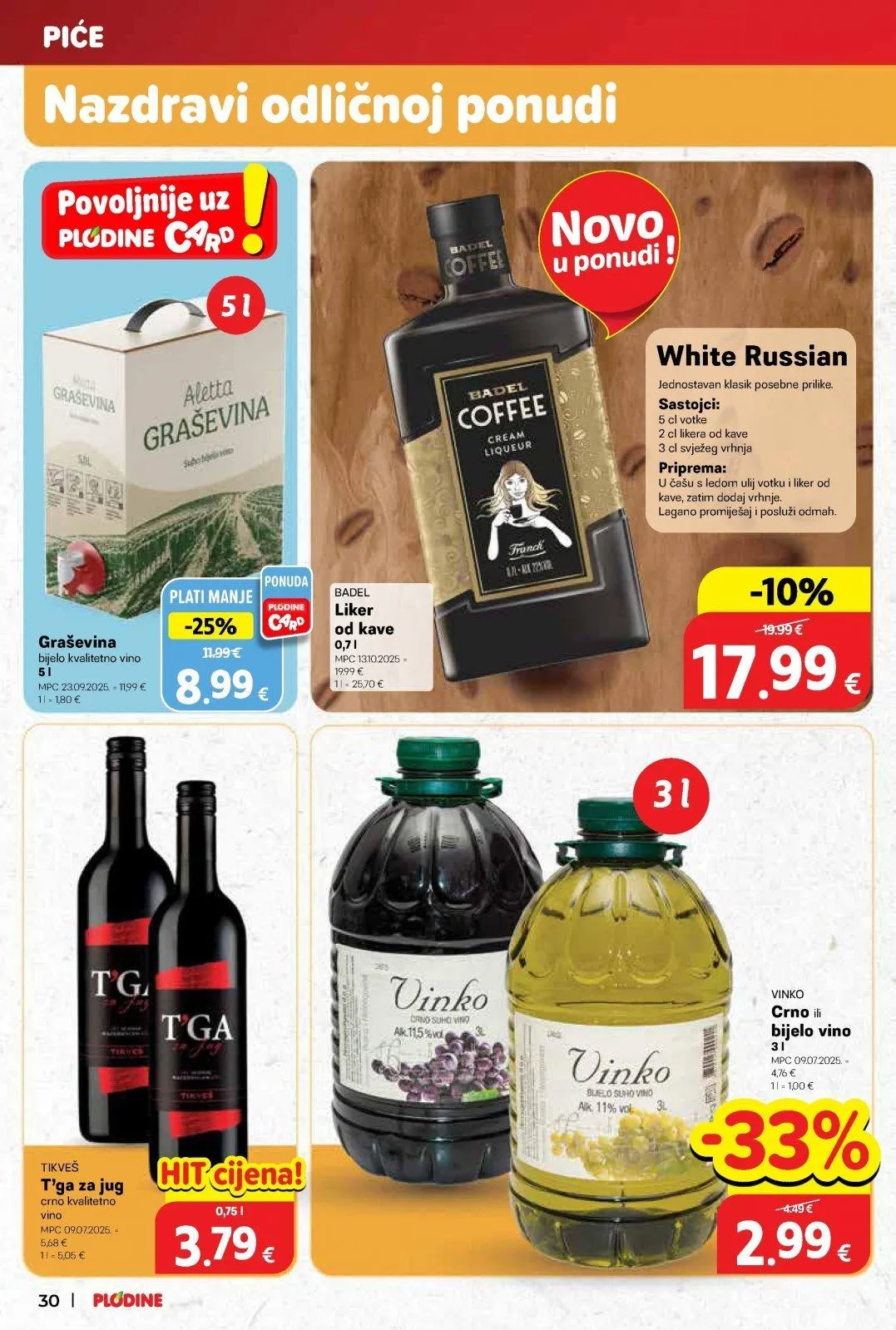 Katalog Plodine katalog do 28.10.2025 od 28. listopada do 28. listopada 2025. - Pregled Stranica 30