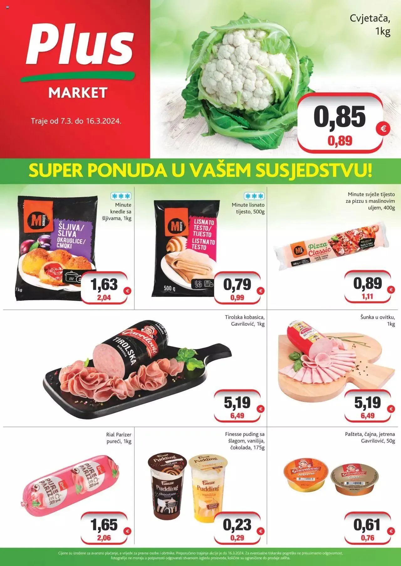 Katalog Katalog Plus market od 7. ožujka do 16. ožujka 2024. - Pregled Stranica 