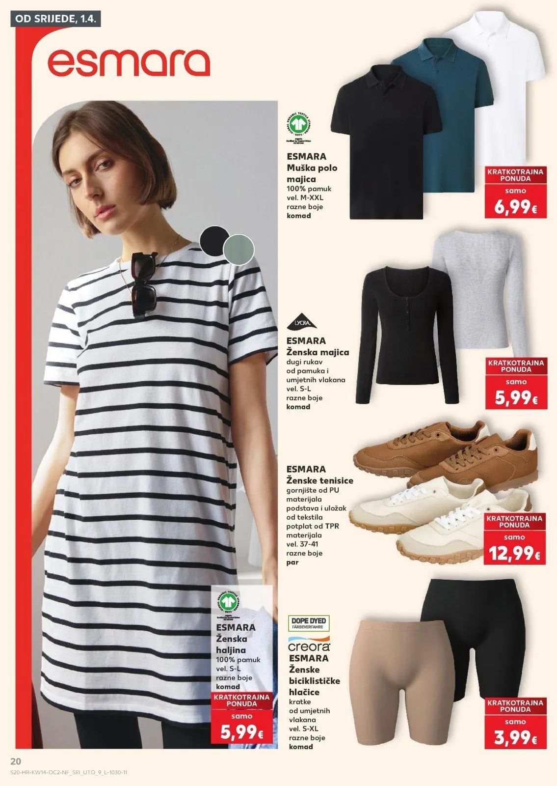 Katalog Kaufland katalog do 07.04.2026 od 1. travnja do 7. travnja 2026. - Pregled Stranica 20