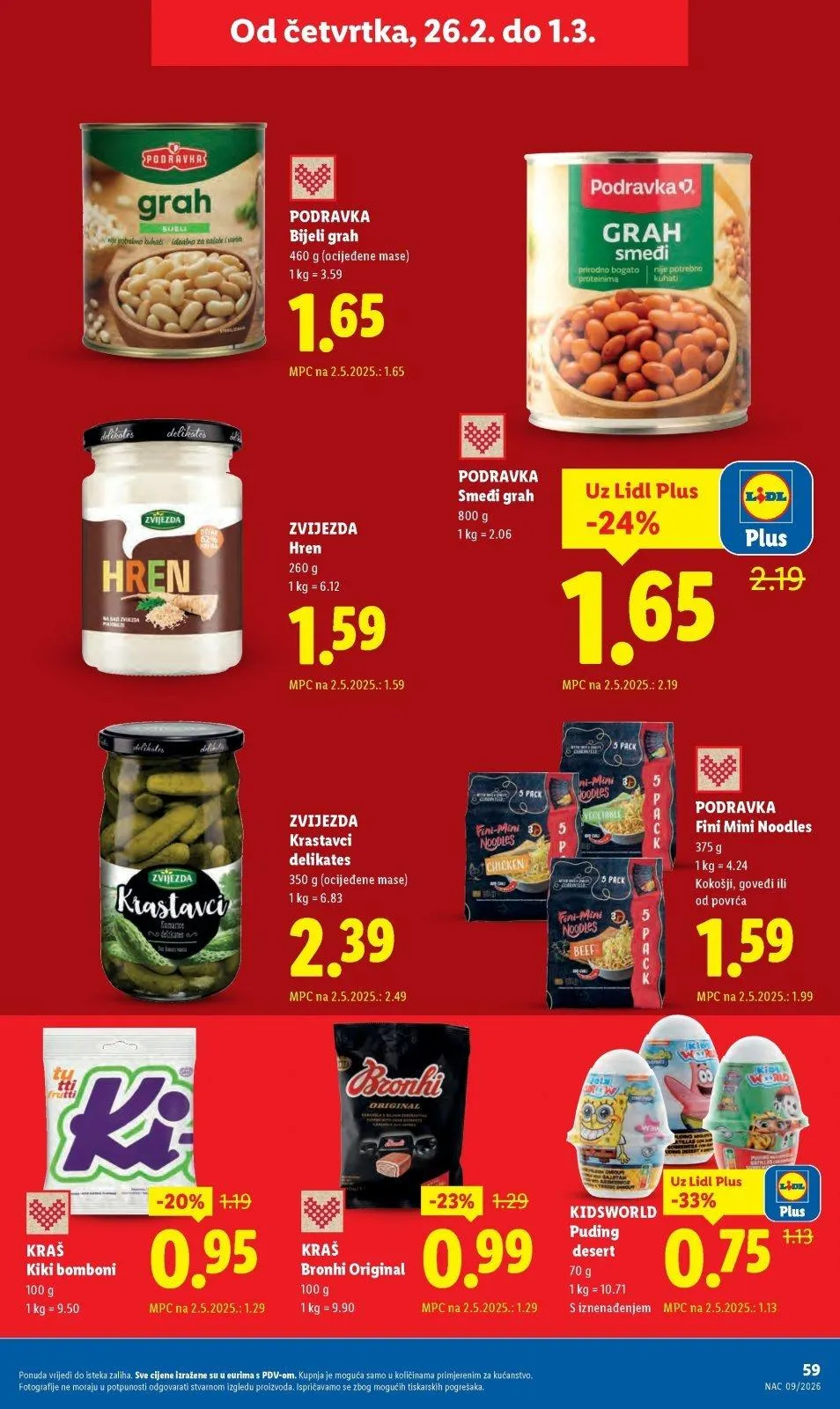Katalog Lidl katalog do 01.03.2026 od 19. veljače do 1. ožujka 2026. - Pregled Stranica 59