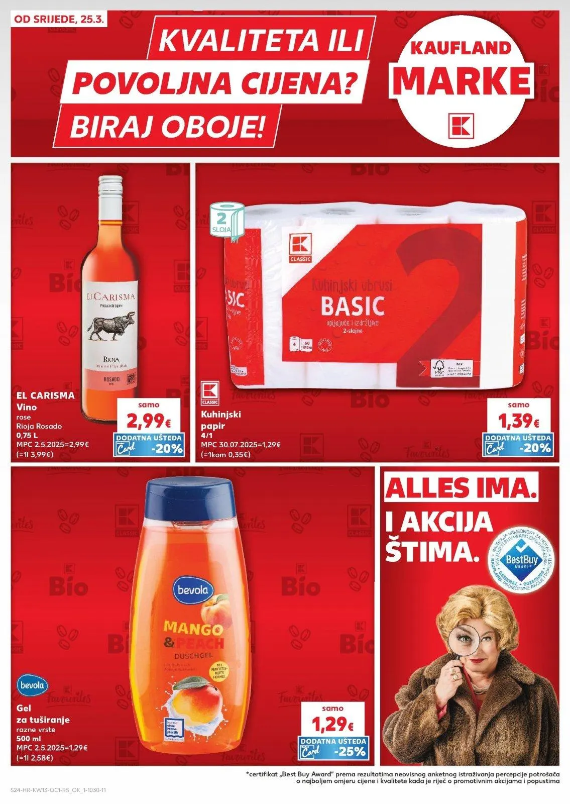 Katalog Kaufland katalog do 31.03.2026 od 25. ožujka do 31. ožujka 2026. - Pregled Stranica 24