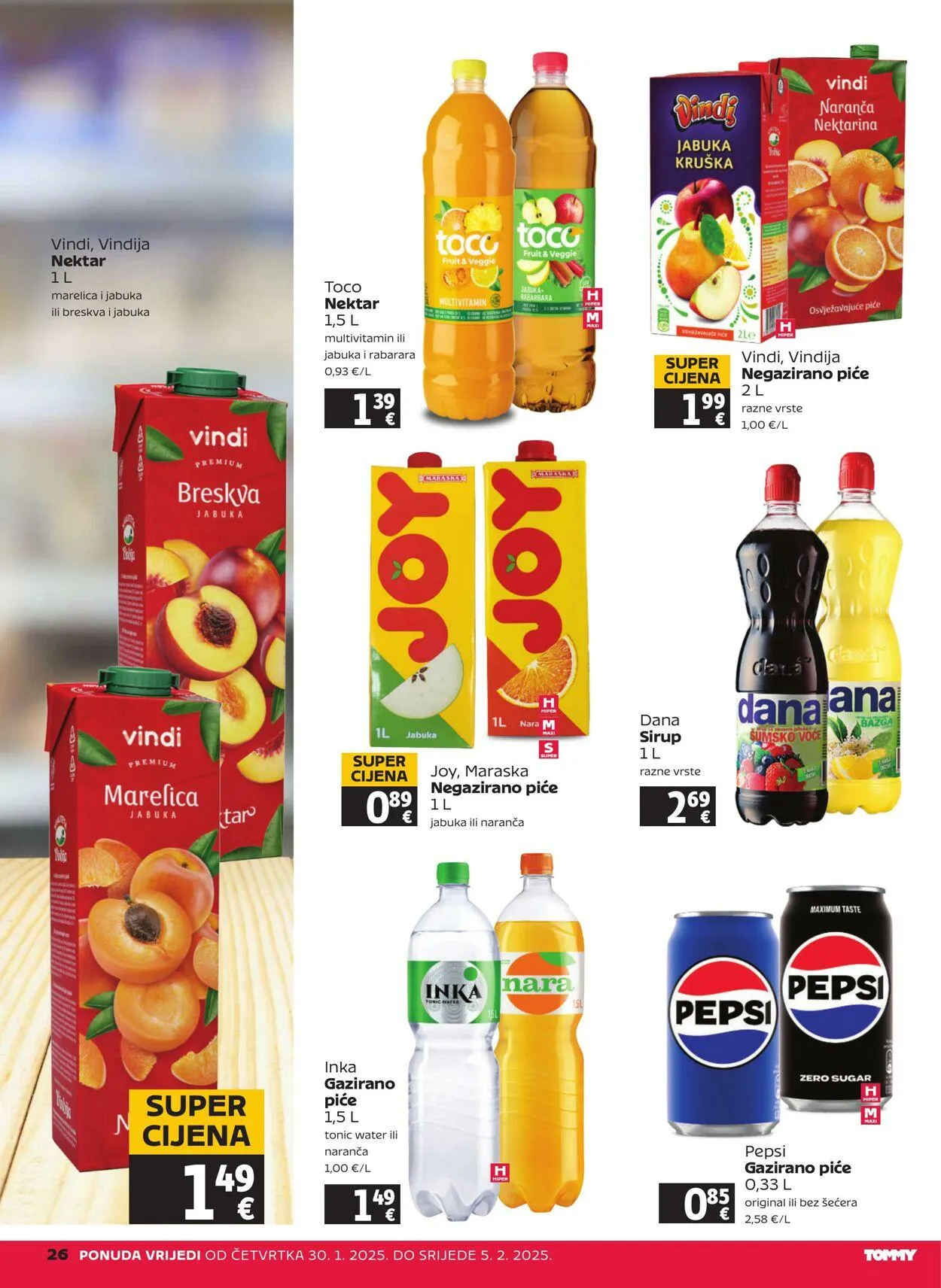 Katalog Tommy od 30. siječnja do 30. studenoga 2025. - Pregled Stranica 26