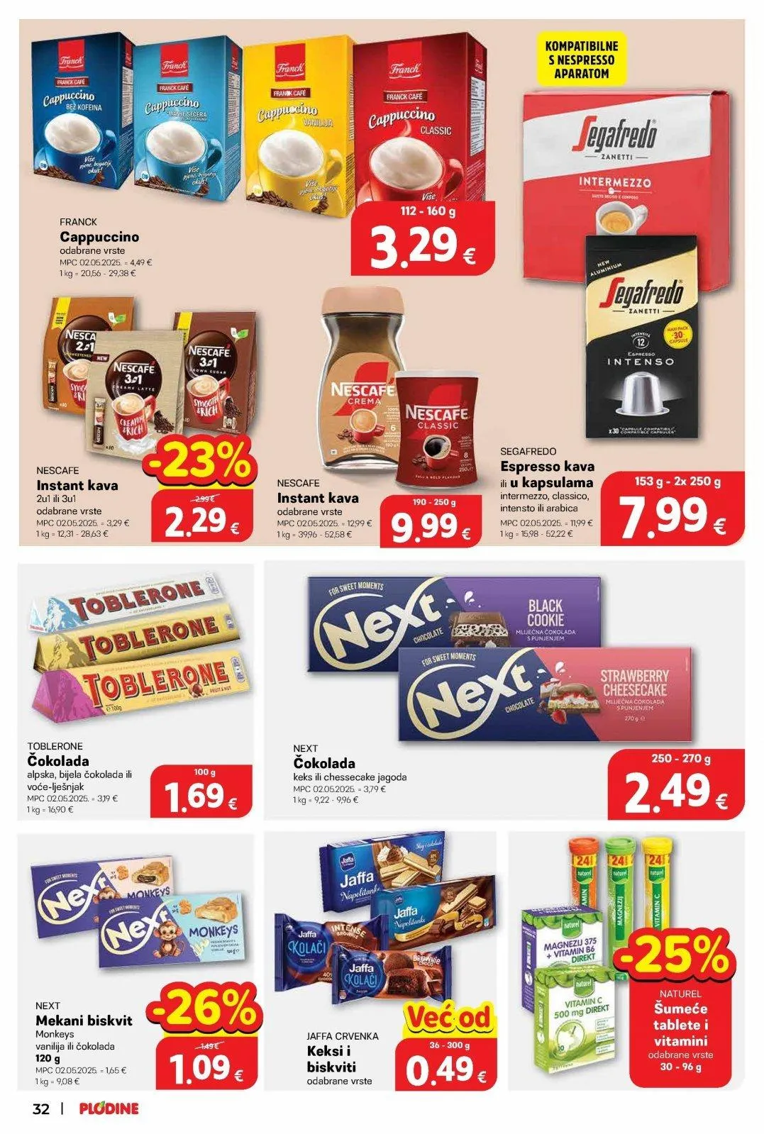 Katalog Plodine katalog do 02.06.2026 od 28. svibnja do 2. lipnja 2026. - Pregled Stranica 32
