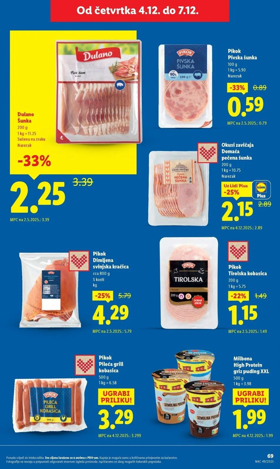 Katalog Lidl katalog do 07.12.2025 od 3. prosinca do 7. prosinca 2025. - Pregled Stranica 69