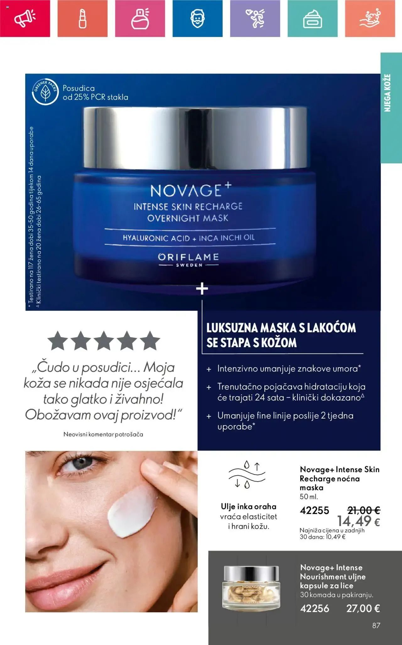 Katalog Katalog 11/2024 Oriflame od 1. kolovoza do 21. kolovoza 2024. - Pregled Stranica 87