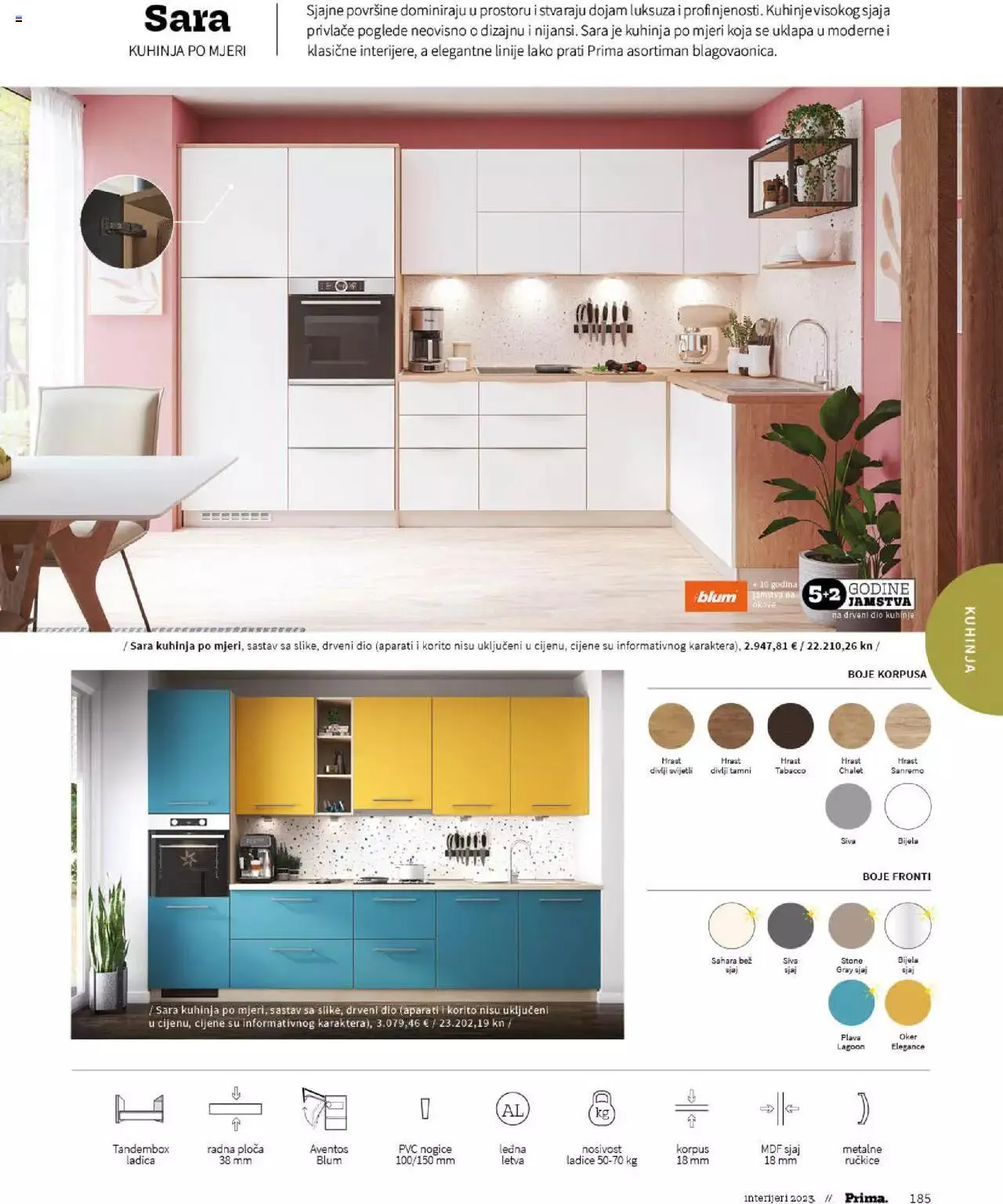 Katalog Katalog interijeri 2023 Prima od 20. veljače do 31. prosinca 2023. - Pregled Stranica 187