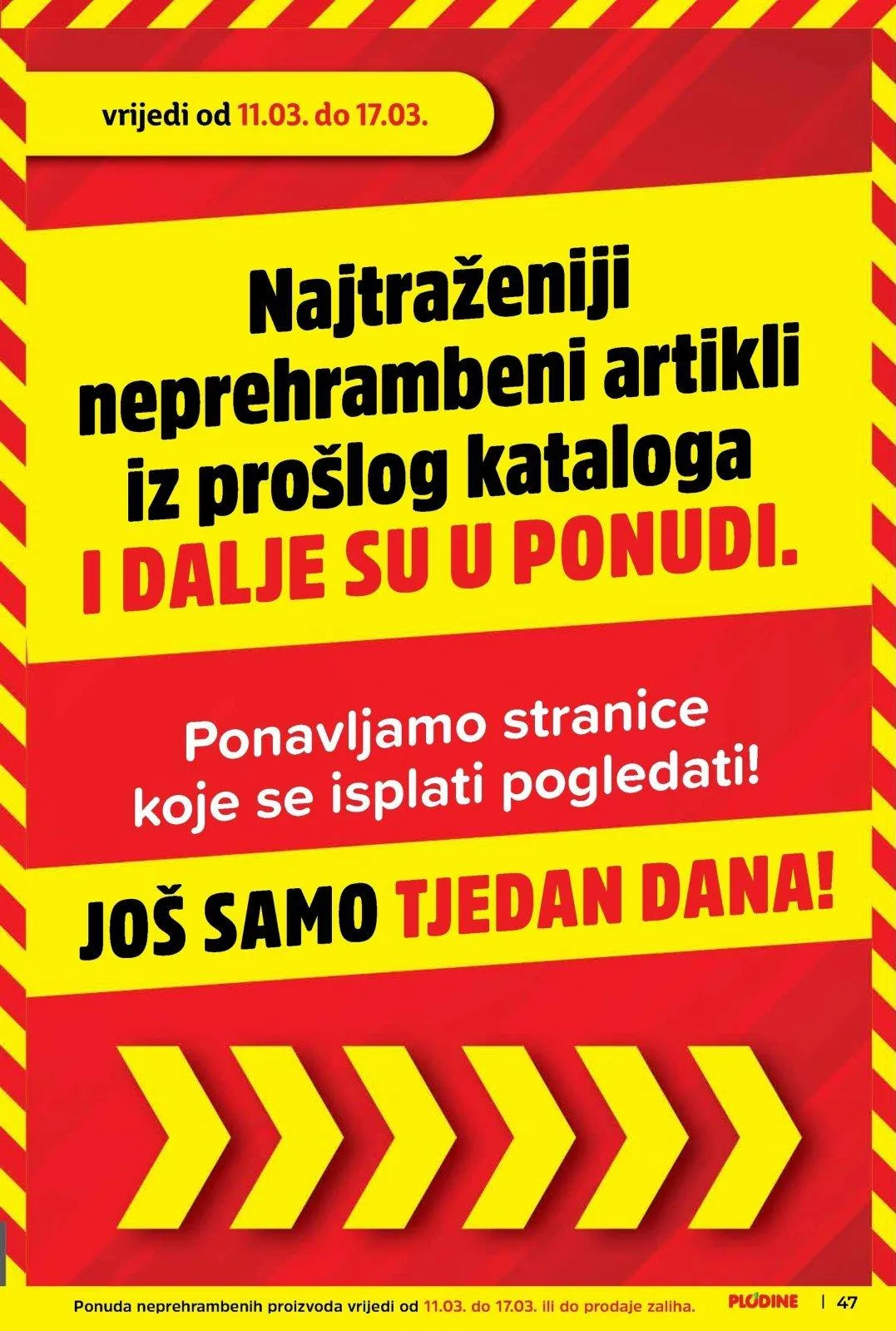 Katalog Plodine katalog do 17.03.2026 od 12. ožujka do 17. ožujka 2026. - Pregled Stranica 47