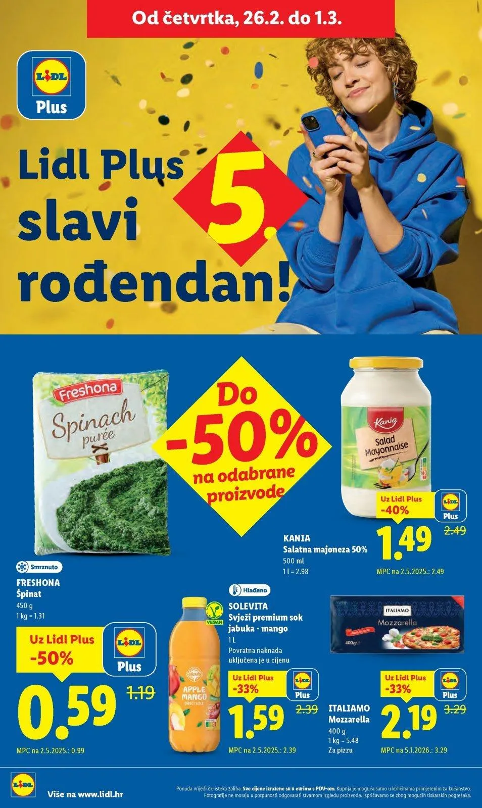 Katalog Lidl katalog do 01.03.2026 od 19. veljače do 1. ožujka 2026. - Pregled Stranica 54