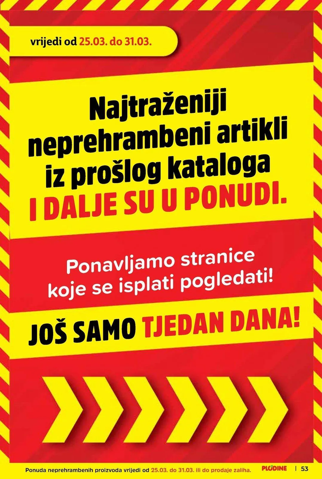 Katalog Plodine katalog do 31.03.2026 od 26. ožujka do 31. ožujka 2026. - Pregled Stranica 53