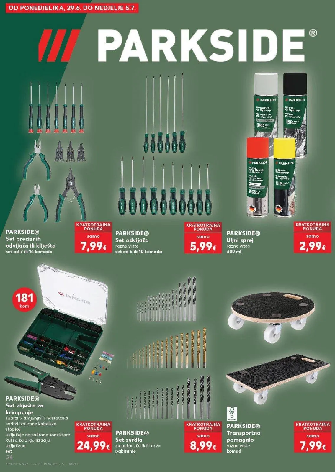 Katalog Kaufland katalog do 30.06.2026 od 25. lipnja do 30. lipnja 2026. - Pregled Stranica 24