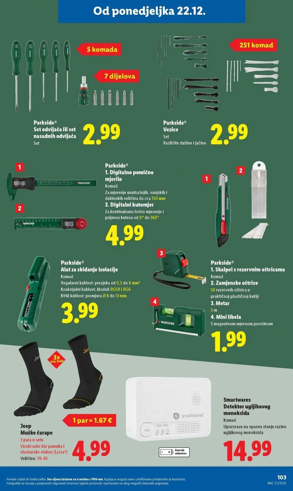 Katalog Lidl katalog do 24.12.2025 od 11. prosinca do 24. prosinca 2025. - Pregled Stranica 103