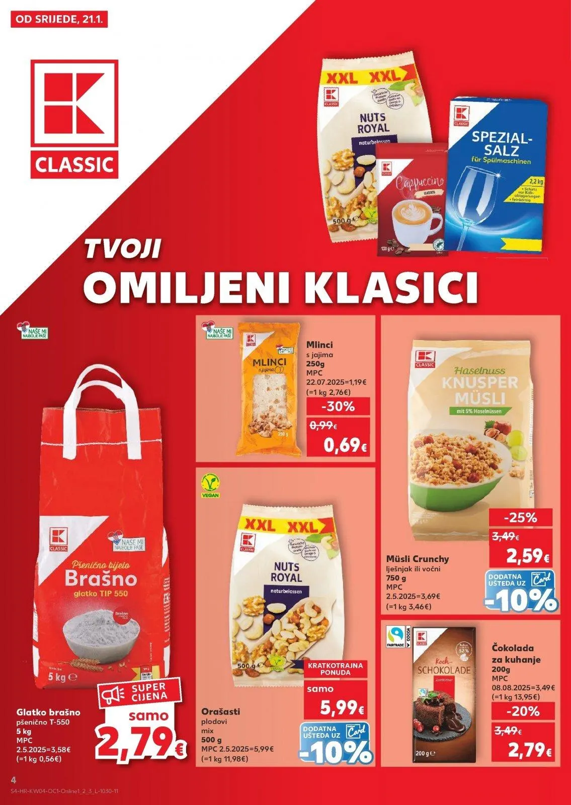 Katalog Kaufland katalog do 27.01.2026 od 21. siječnja do 27. siječnja 2026. - Pregled Stranica 4