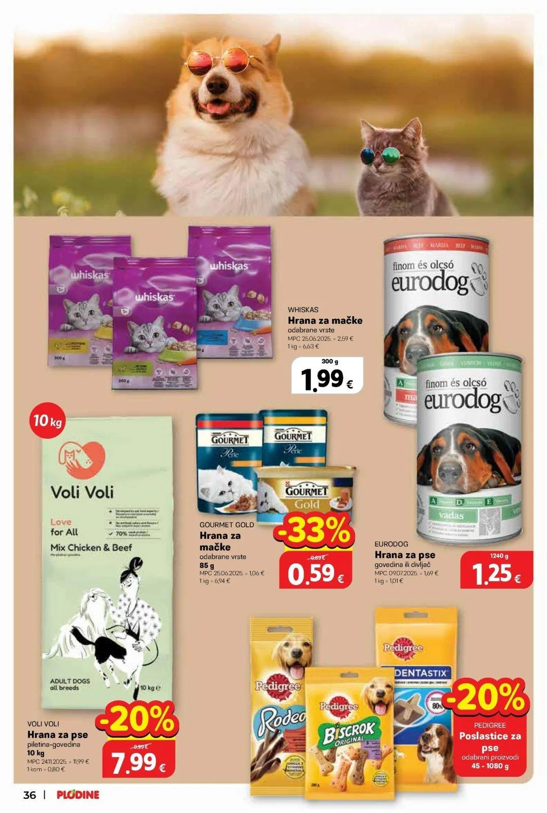 Katalog Plodine katalog do 12.05.2026 od 7. svibnja do 12. svibnja 2026. - Pregled Stranica 36