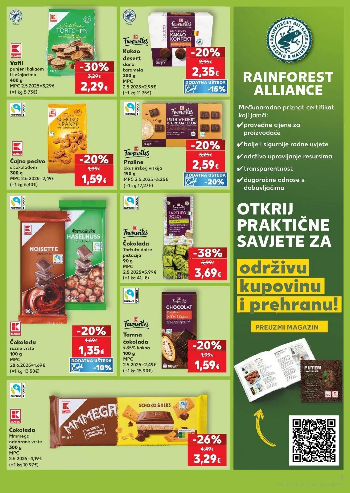 Katalog Kaufland katalog do 07.04.2026 od 1. travnja do 7. travnja 2026. - Pregled Stranica 7