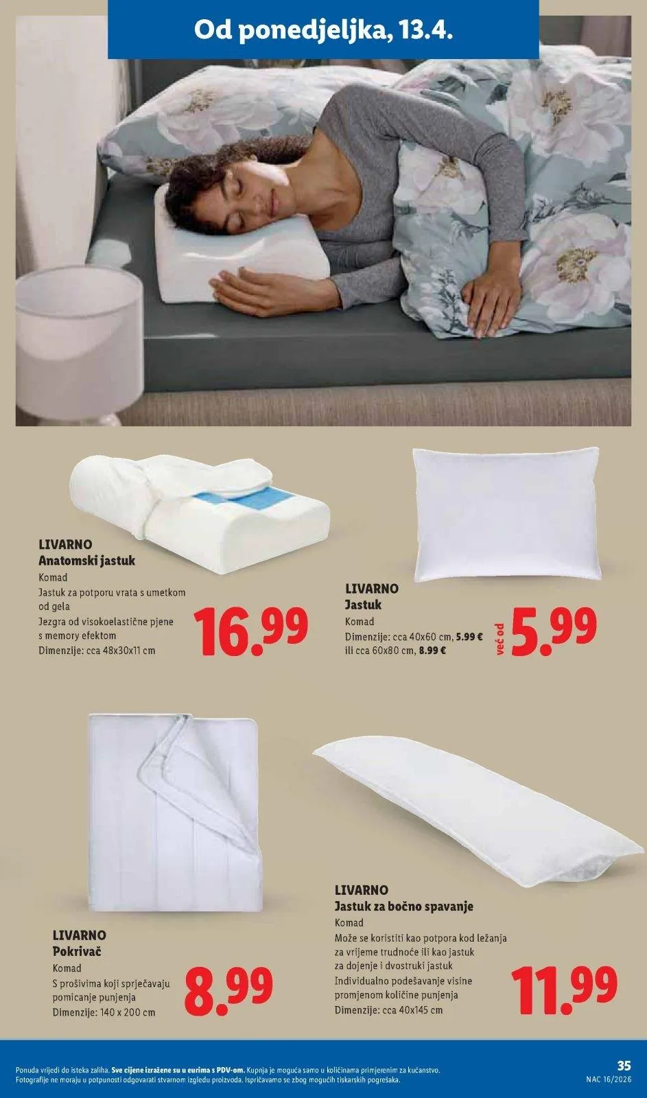 Katalog Lidl katalog do 19.04.2026 od 9. travnja do 19. travnja 2026. - Pregled Stranica 35