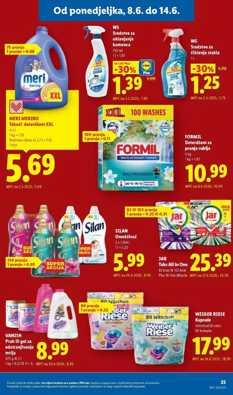 Katalog Lidl katalog do 14.06.2026 od 9. lipnja do 14. lipnja 2026. - Pregled Stranica 25