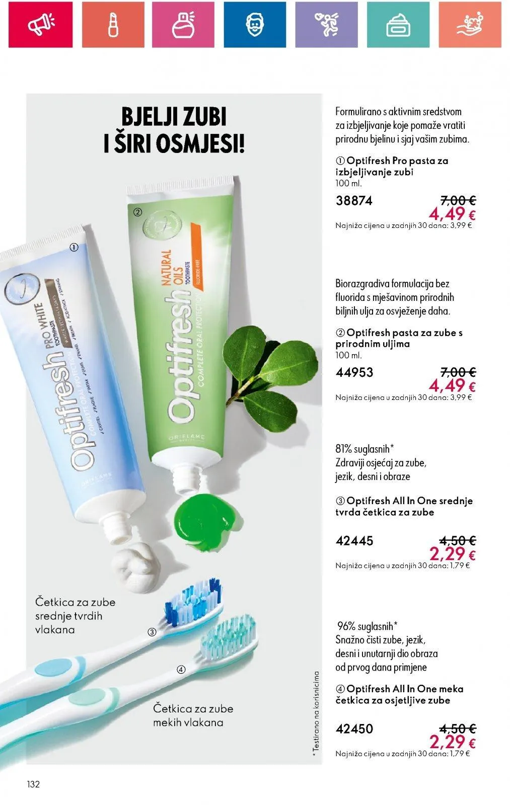 Katalog Oriflame katalog do 11.09.2024 od 29. kolovoza do 11. rujna 2024. - Pregled Stranica 132