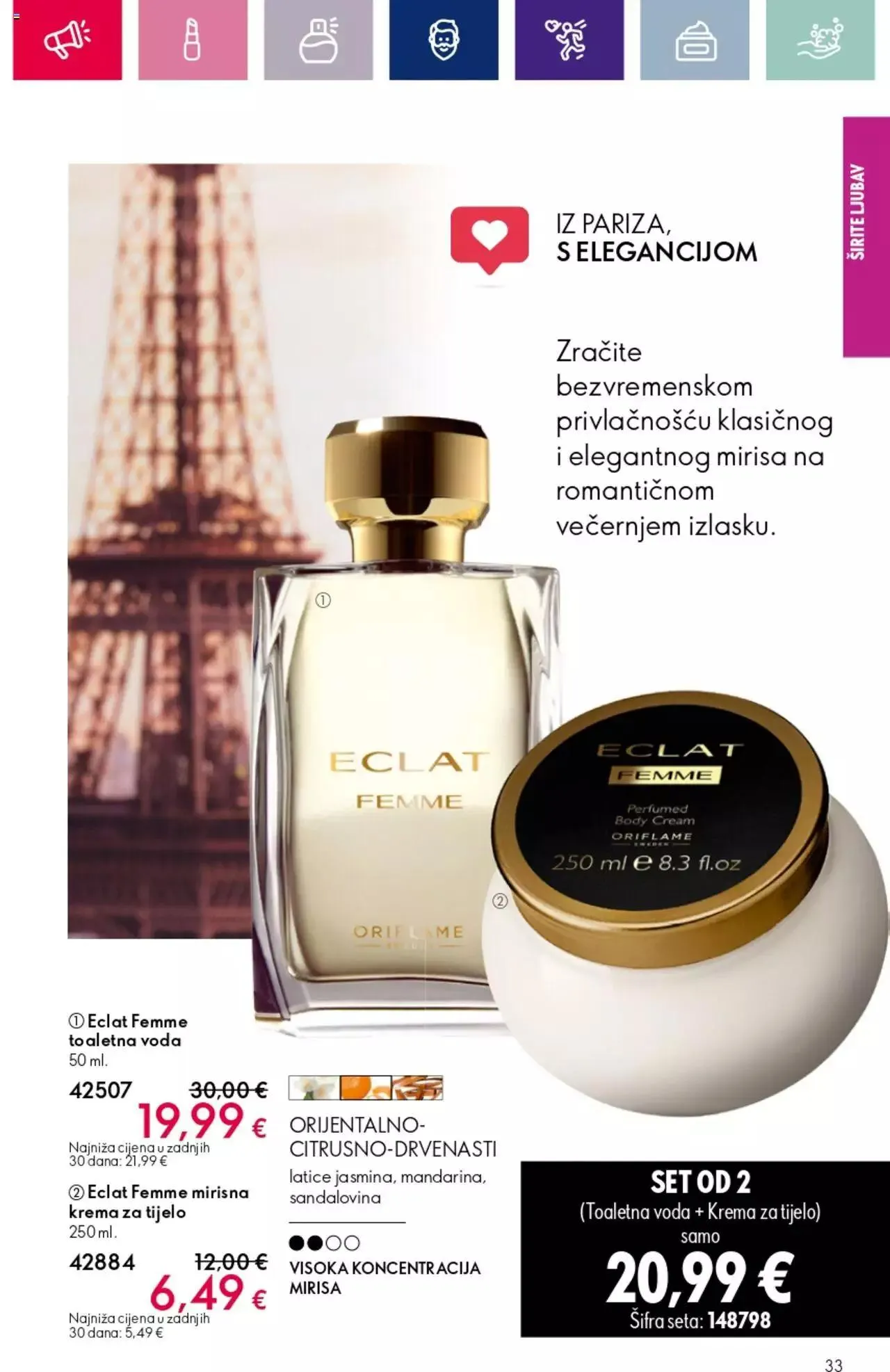 Katalog Katalog Oriflame 2/2024 od 17. siječnja do 14. veljače 2024. - Pregled Stranica 33