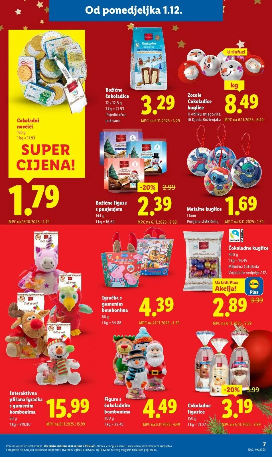 Katalog Lidl katalog do 07.12.2025 od 3. prosinca do 7. prosinca 2025. - Pregled Stranica 7