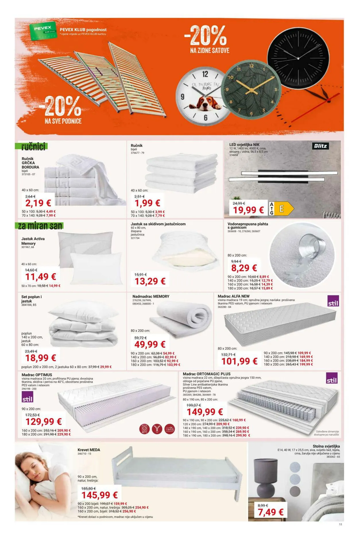 Katalog Pevex od 28. ožujka do 23. travnja 2024. - Pregled Stranica 11