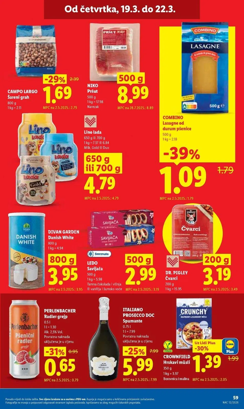 Katalog Lidl katalog do 22.03.2026 od 12. ožujka do 22. ožujka 2026. - Pregled Stranica 59