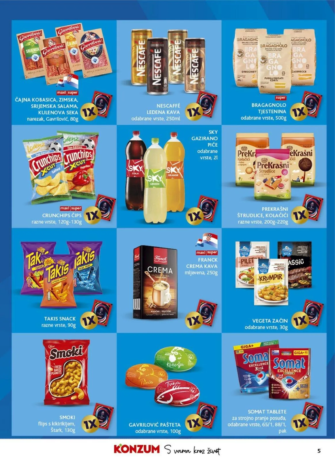 Katalog Konzum katalog do 23.06.2026 od 17. lipnja do 23. lipnja 2026. - Pregled Stranica 5