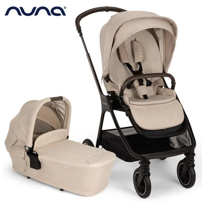 Nuna kolica 2u1 Triv Next + košara - Biscotti
