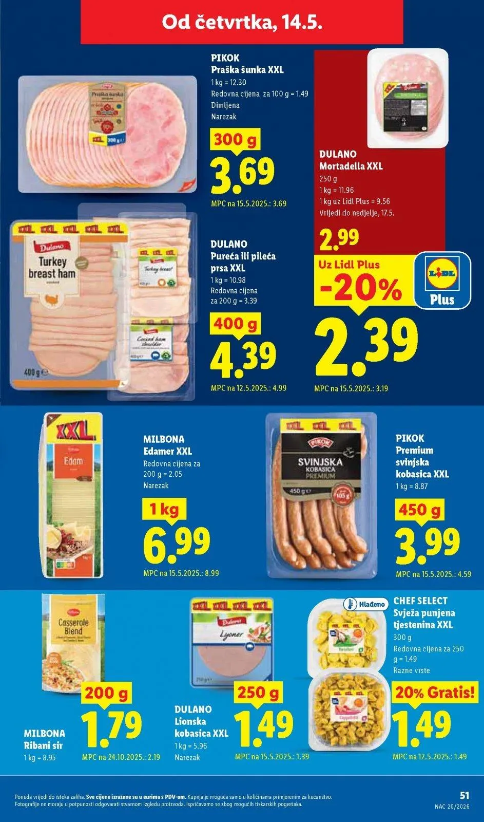 Katalog Lidl katalog do 17.05.2026 od 7. svibnja do 17. svibnja 2026. - Pregled Stranica 51