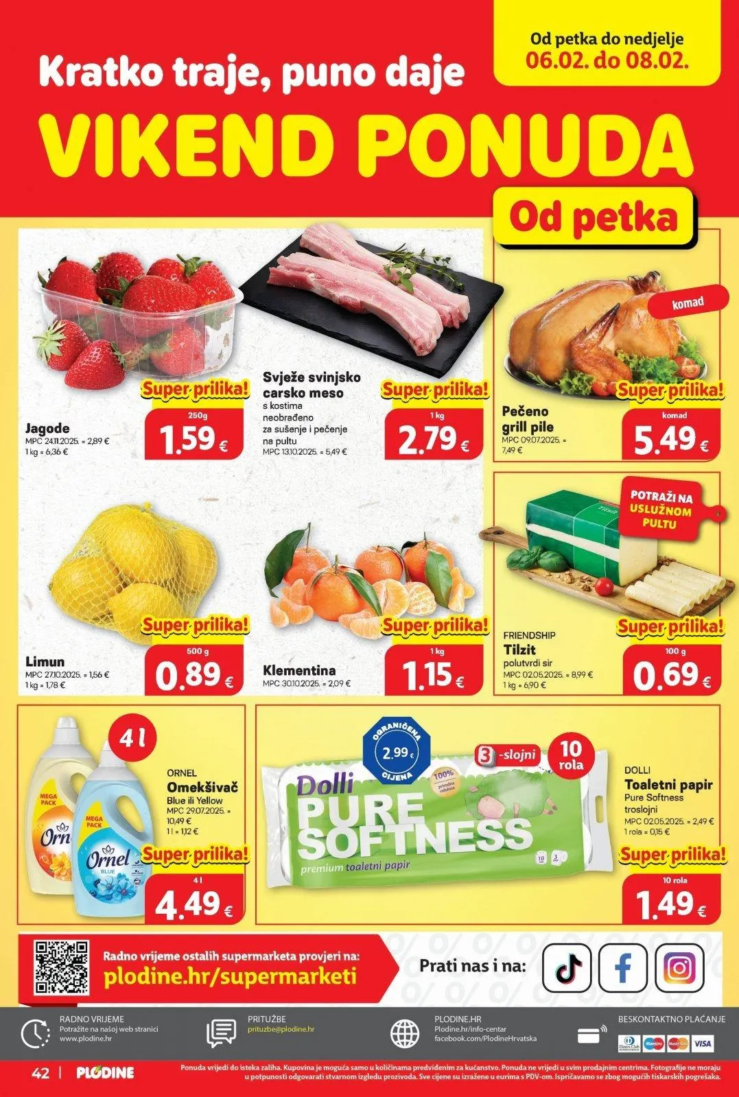 Katalog Plodine katalog do 10.02.2026 od 5. veljače do 10. veljače 2026. - Pregled Stranica 42