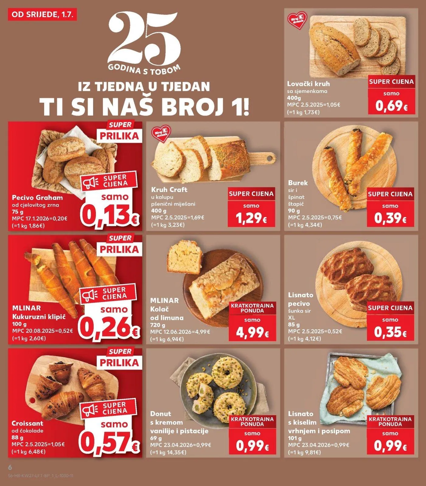 Katalog Kaufland katalog do 07.07.2026 od 1. srpnja do 7. srpnja 2026. - Pregled Stranica 6