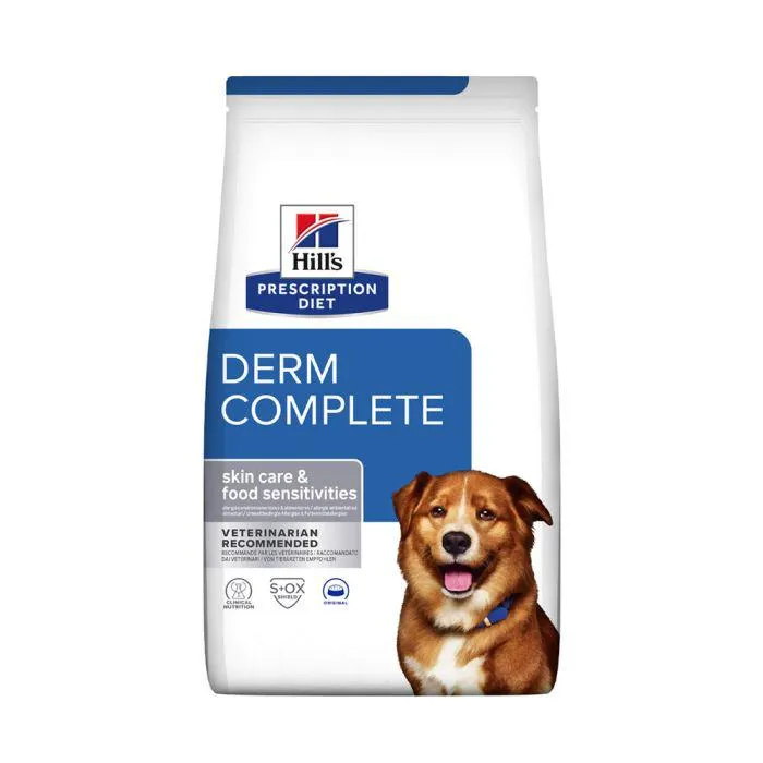 Hill's PD Derm Complete Skin Care&Food Sensitivities 4 kg