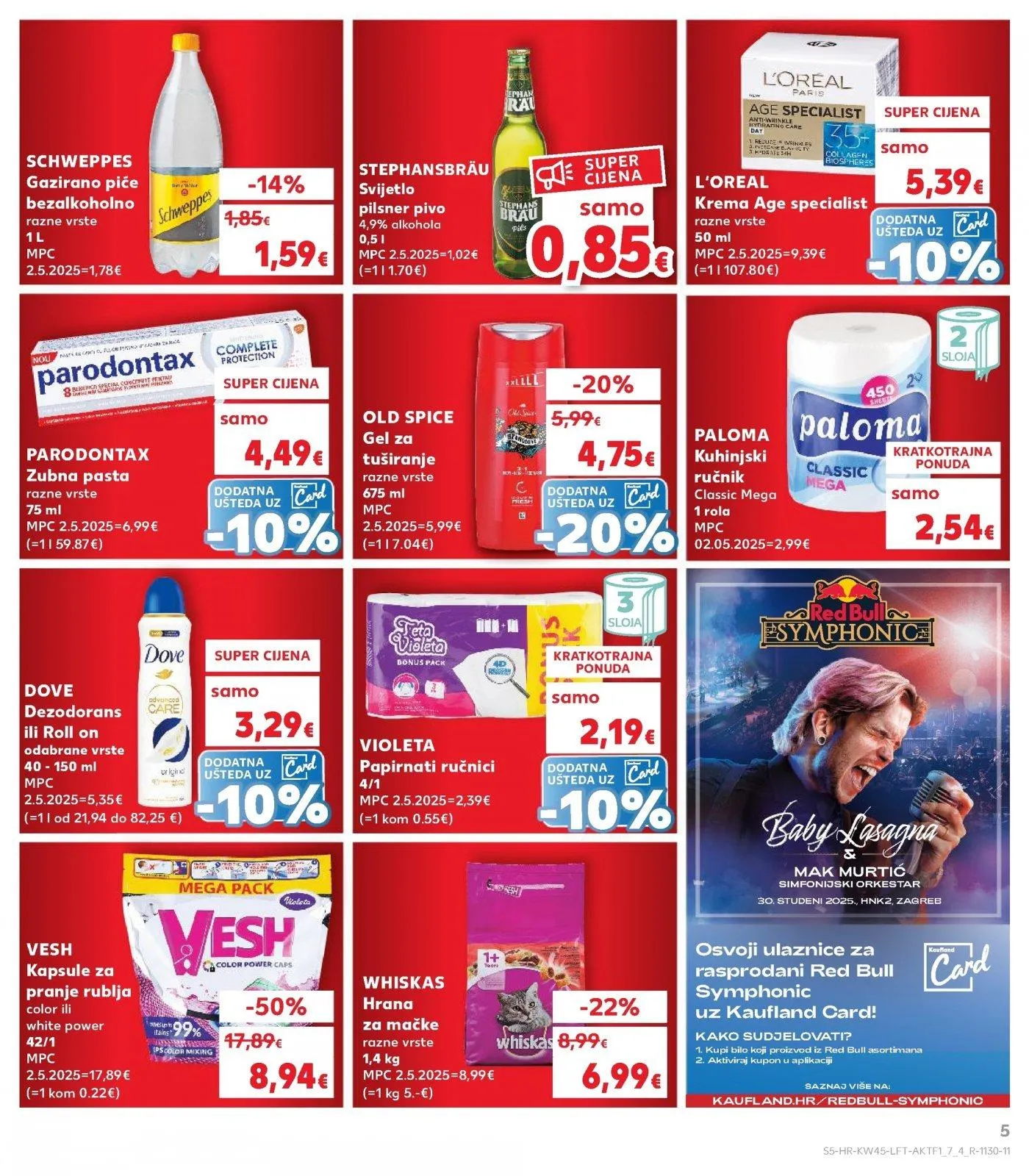 Katalog Kaufland katalog do 11.11.2025 od 5. studenoga do 11. studenoga 2025. - Pregled Stranica 5