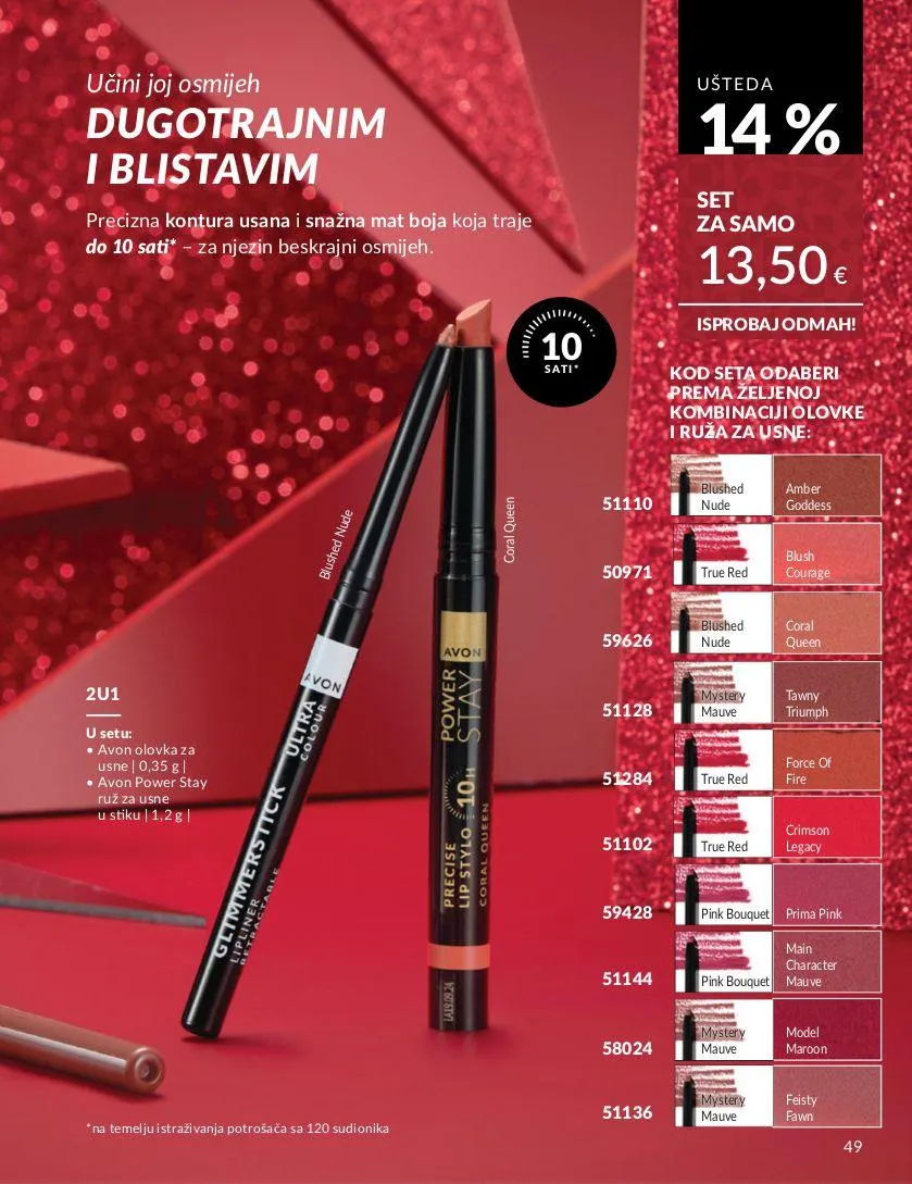 Katalog Avon od 8. prosinca do 22. prosinca 2025. - Pregled Stranica 49