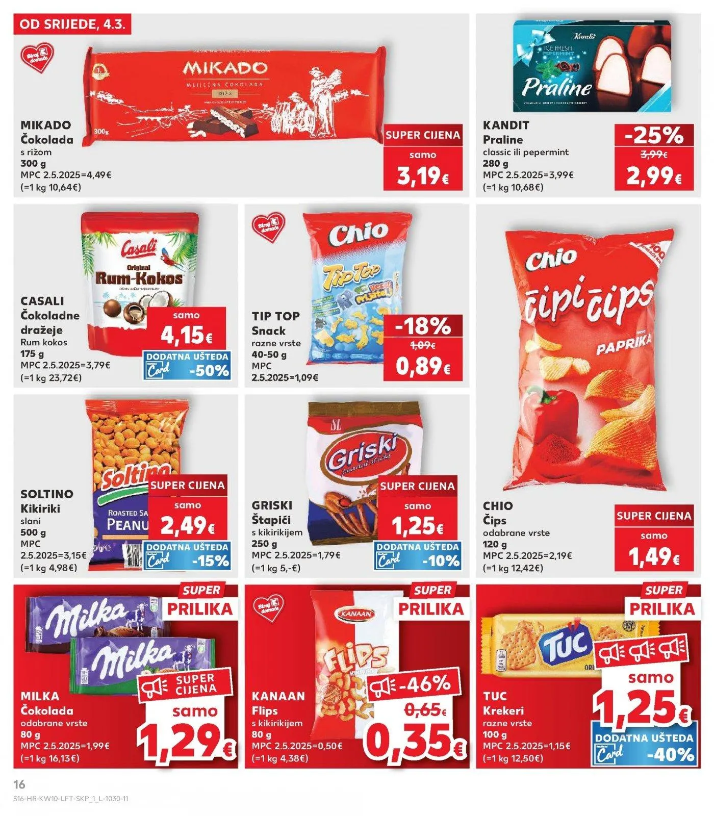 Katalog Kaufland katalog do 10.03.2026 od 5. ožujka do 10. ožujka 2026. - Pregled Stranica 16