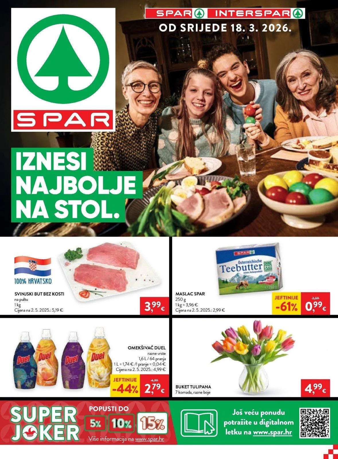 Katalog Interspar katalog do 24.03.2026 od 19. ožujka do 24. ožujka 2026. - Pregled Stranica 1
