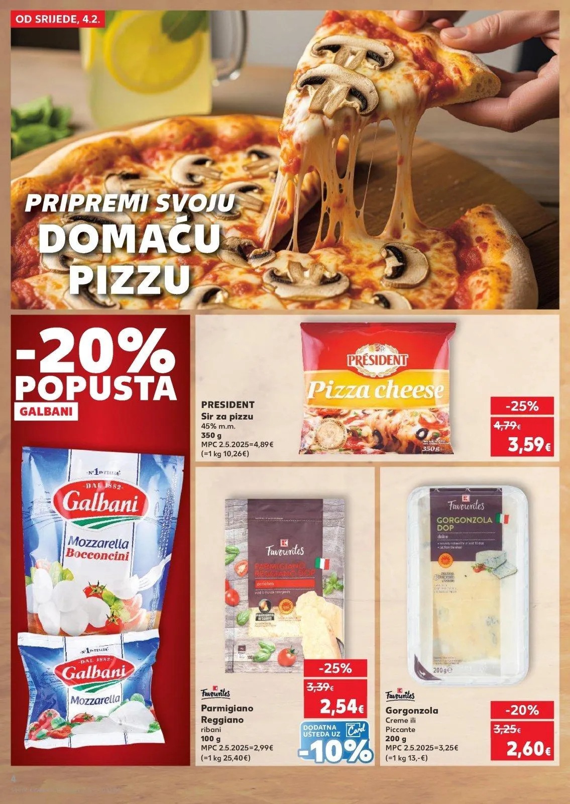 Katalog Kaufland katalog do 10.02.2026 od 4. veljače do 10. veljače 2026. - Pregled Stranica 4