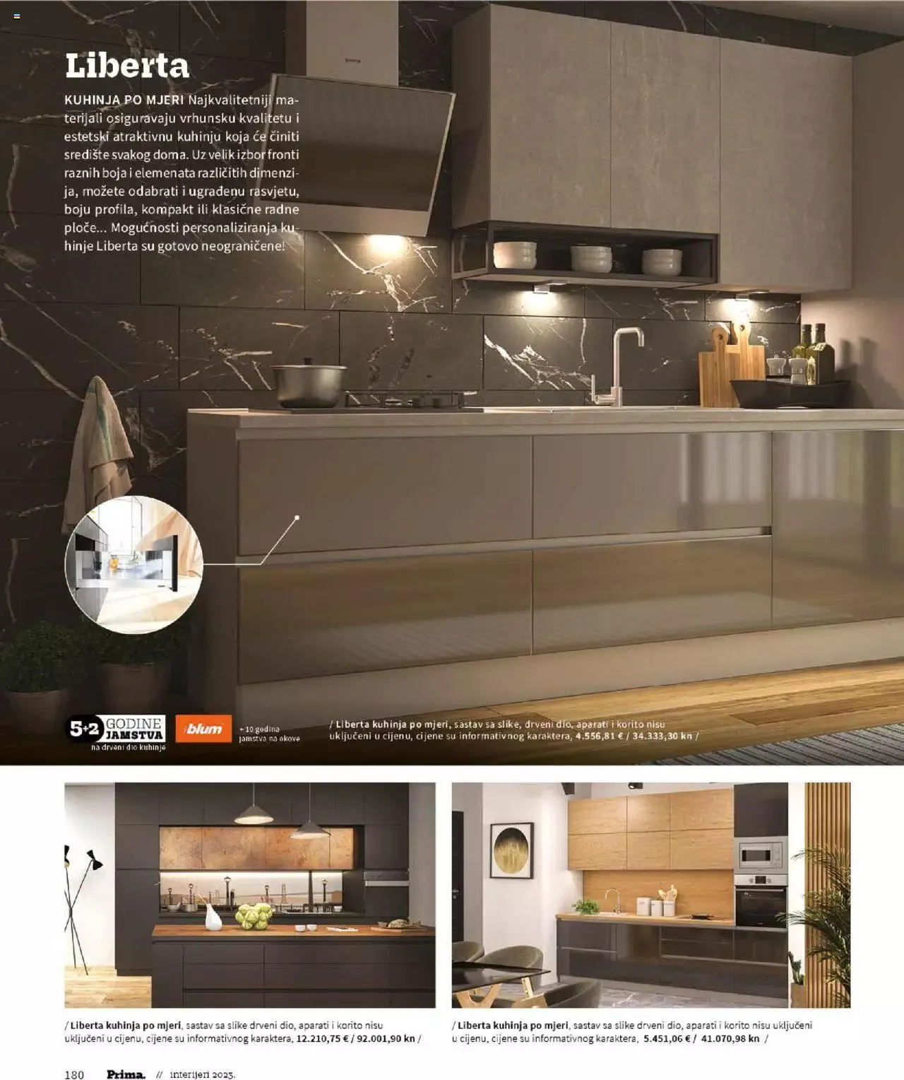 Katalog Katalog interijeri 2023 Prima od 20. veljače do 31. prosinca 2023. - Pregled Stranica 182