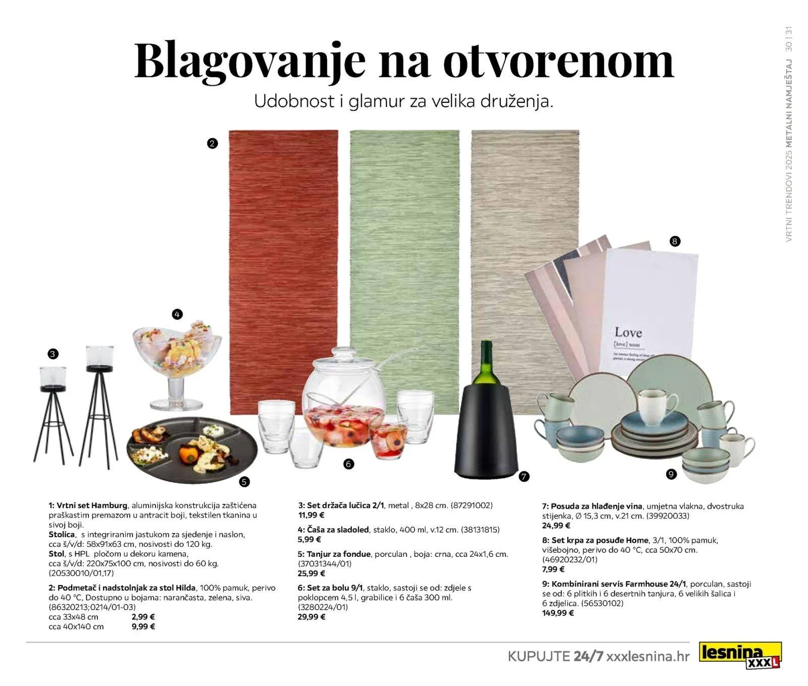 Katalog Lesnina katalog do 31.10.2025 od 28. listopada do 31. listopada 2025. - Pregled Stranica 31