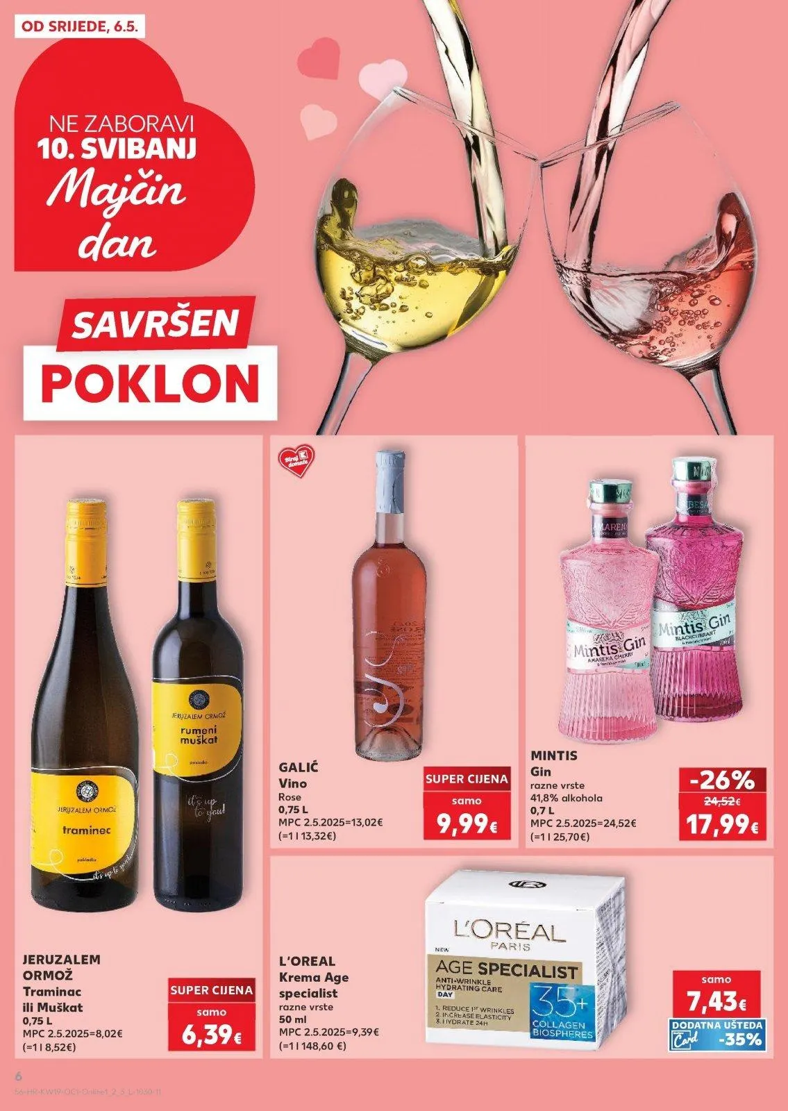 Katalog Kaufland katalog do 12.05.2026 od 8. svibnja do 12. svibnja 2026. - Pregled Stranica 6