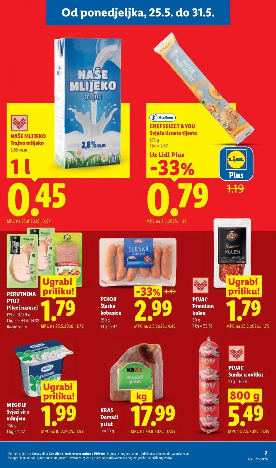 Katalog Lidl katalog do 31.05.2026 od 21. svibnja do 31. svibnja 2026. - Pregled Stranica 7